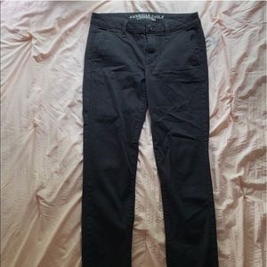 Black American Eagle Skinny Pant